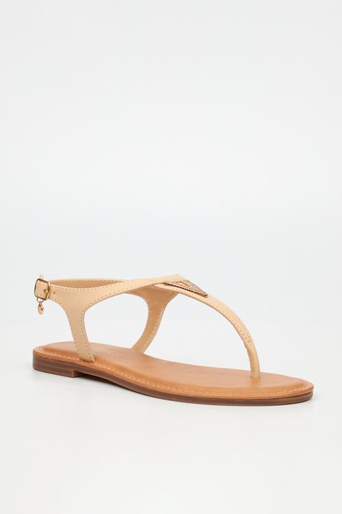 Basil 3 t-bar sandal - neutral