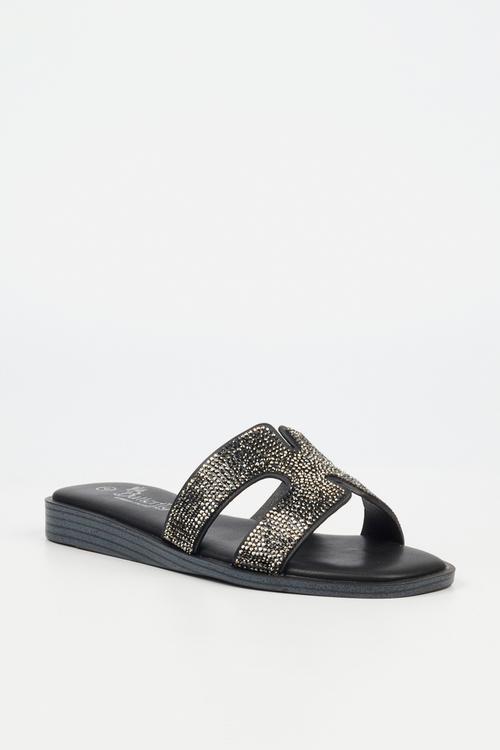 Jacey 1 slide - black