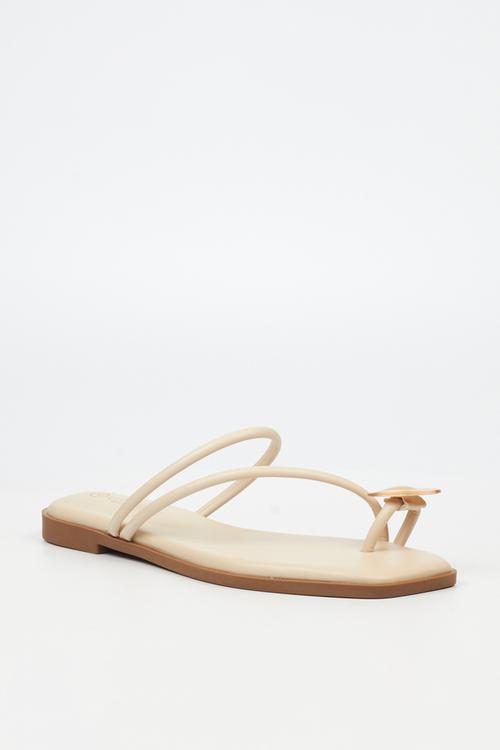 Naledi 4 flat sandal - bone