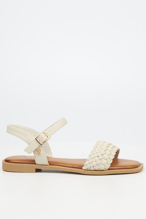 Dorey 4 ankle strap - bone