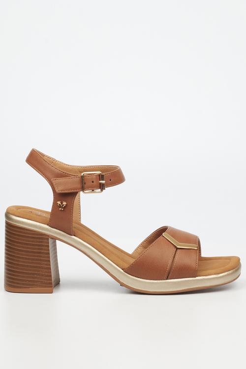 Vanda 1 heel - tan
