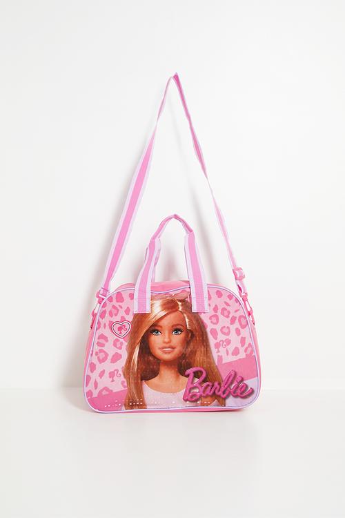 Barbie crossbody bag - pink leopard print/pink