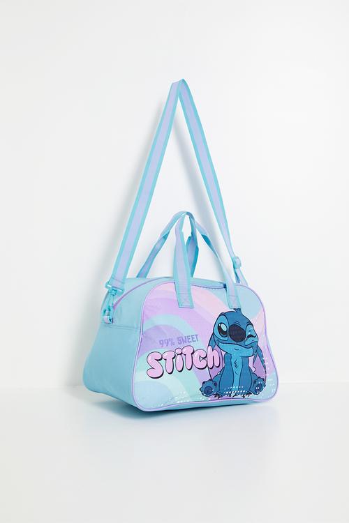 Stitch Hold-All crossbody bag - blue/pink/99% sweet