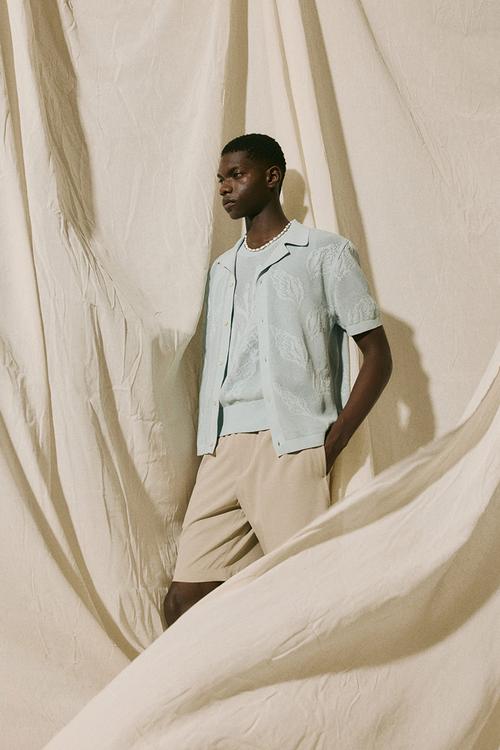 Relaxed fit shorts - beige