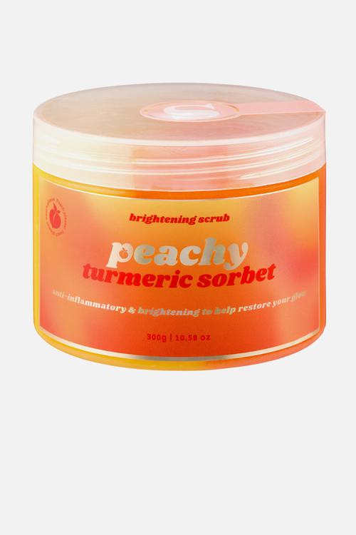 Peach & Turmeric Body Scrub for Glowing Body Skin