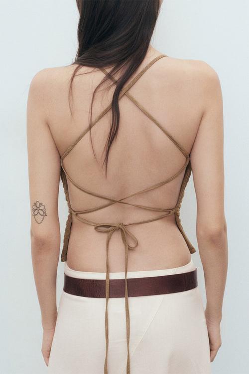 Top James - Light/Pastel Brown