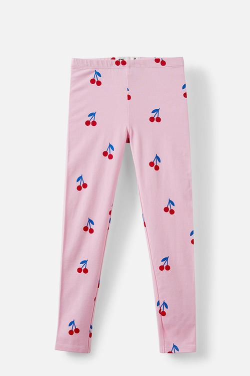 Huggie tights - fairy pink/cherries