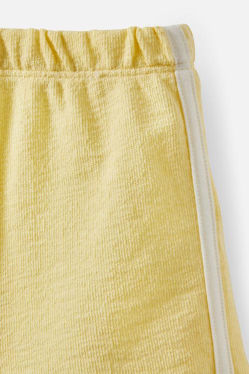 Tyla knit short - baby yellow