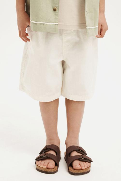 Eric easy short - white texture