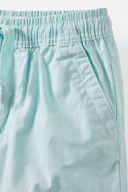 Eric easy short - ice mint/texture