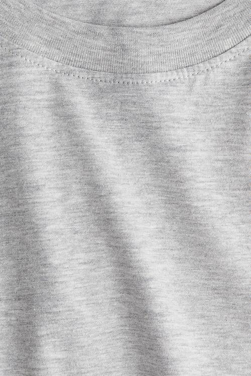 Oversized t-shirt - light grey marl