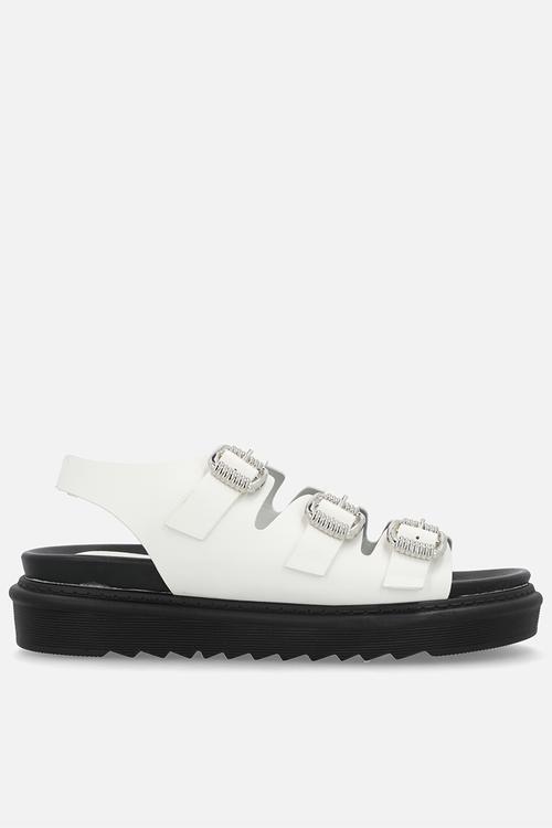 Melinda slingback - white