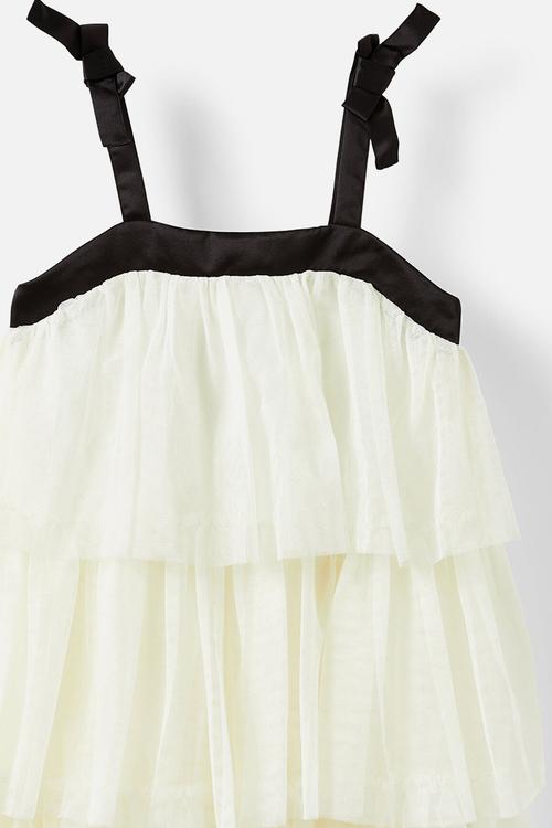 Viola dress up dress - dark vanilla/black