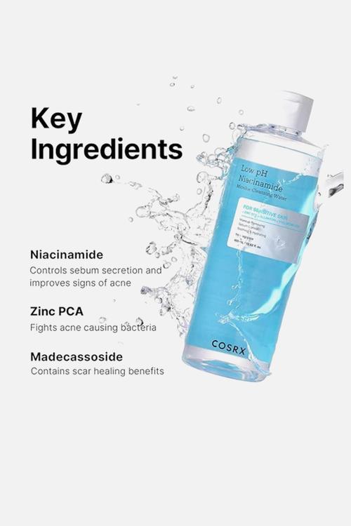 Low pH Niacinamide Micellar Cleansing Water