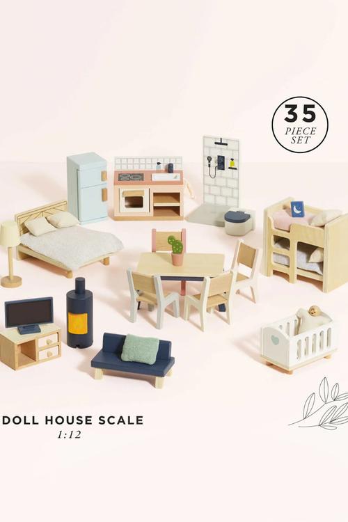 35 Pcs Furniture Set - multi