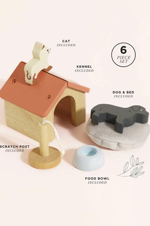 6Pcs Pet Set - multi
