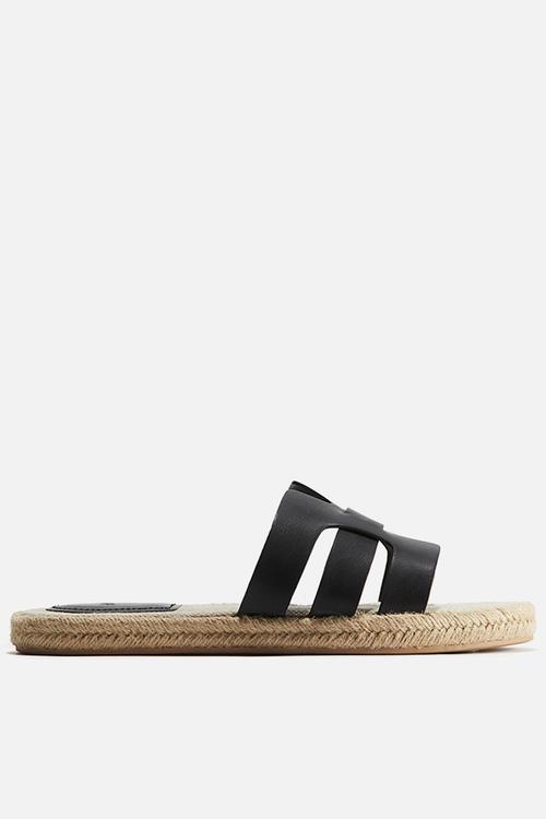 Espadrille sandals - black