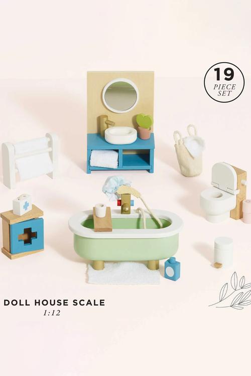 19 Pc bathroom furniture - multi