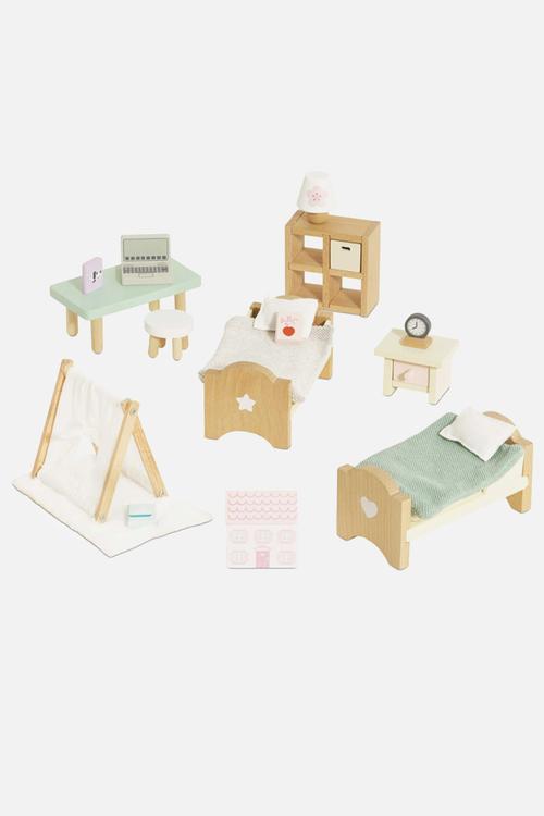 20 Pcs childs bedroom furniture -  sage /beige