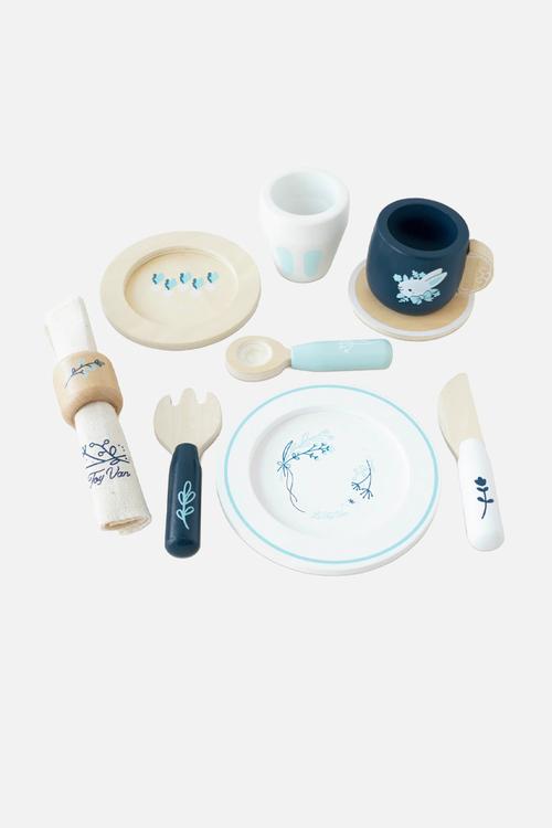 10Pcs  Cutlery & Dinner Set - multi