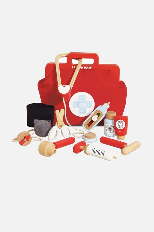 10Pcs  Vintage Doctor Roleplay Kit - multi