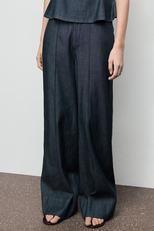 Trousers Lua - Open Blue