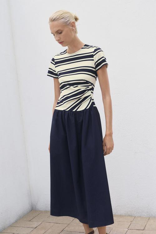 Dress Contri - Navy