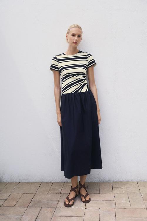 Dress Contri - Navy