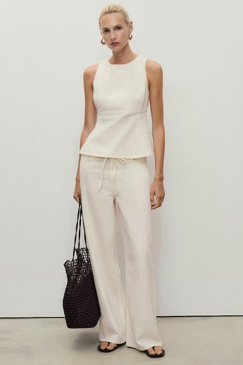 Trousers Mery - Light Beige