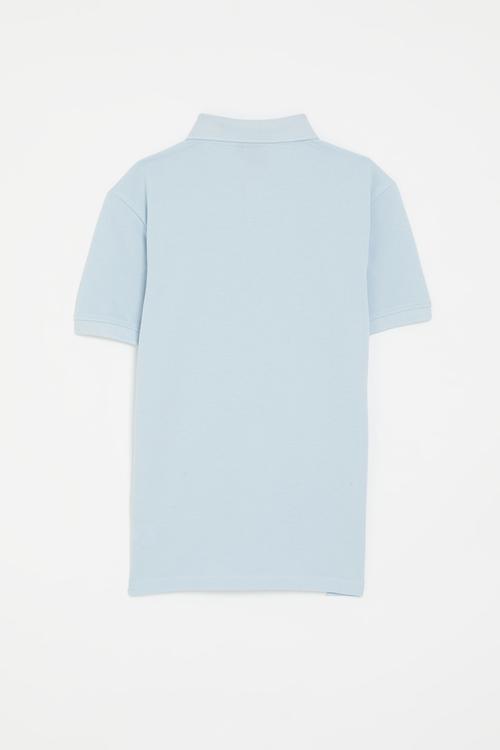 Boys layton ss golfer - sky blue