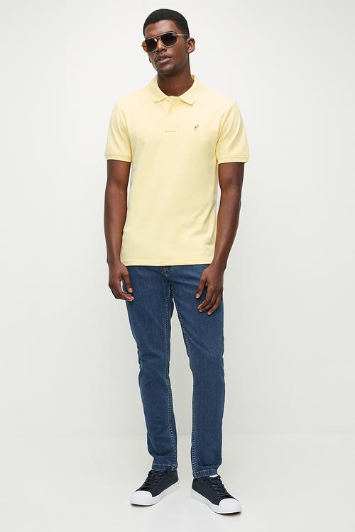 Peter slim leg jean - stone wash