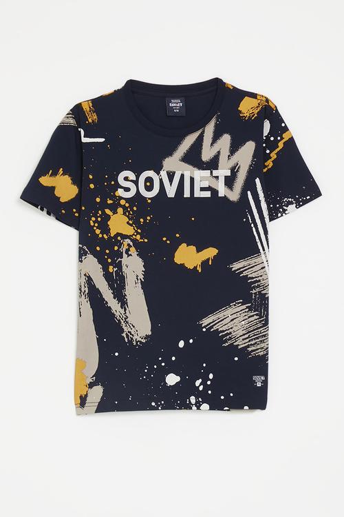 Boys fashion t-shirt - navy