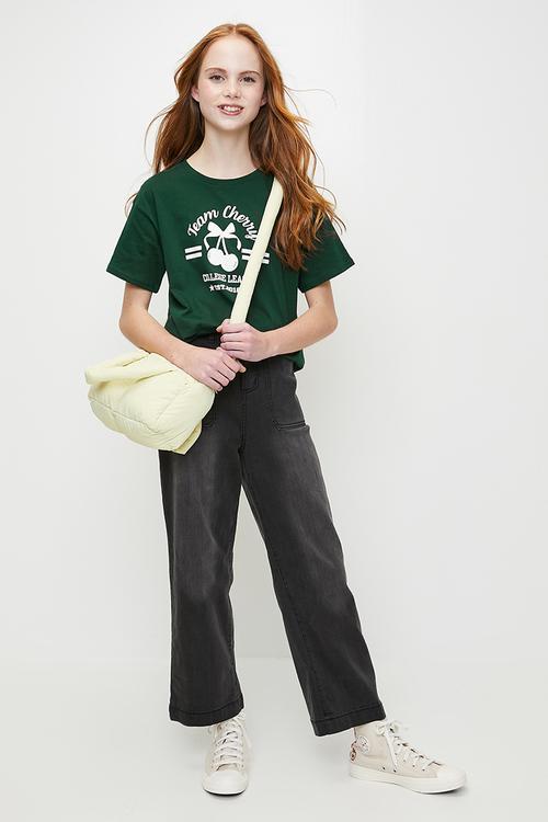 Graphic tee - green