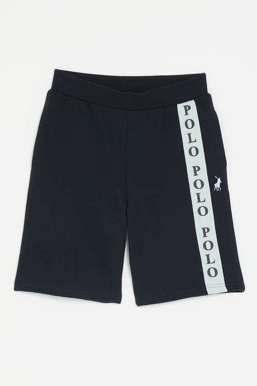 Boys preston printed short - navy