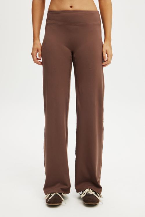 Ultra Soft Wide Leg Pant - Deep Taupe