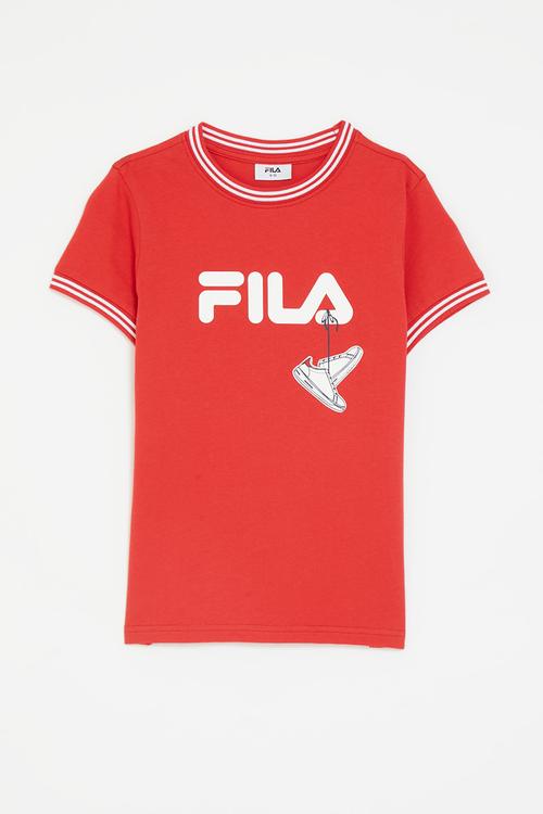 Raul T-shirt - fila red