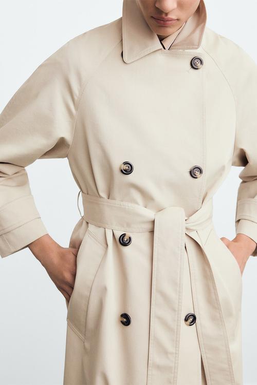 Trenchcoat Angela -  Light Beige