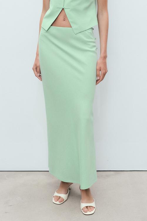 Skirt Laguna - Light Pastel Green