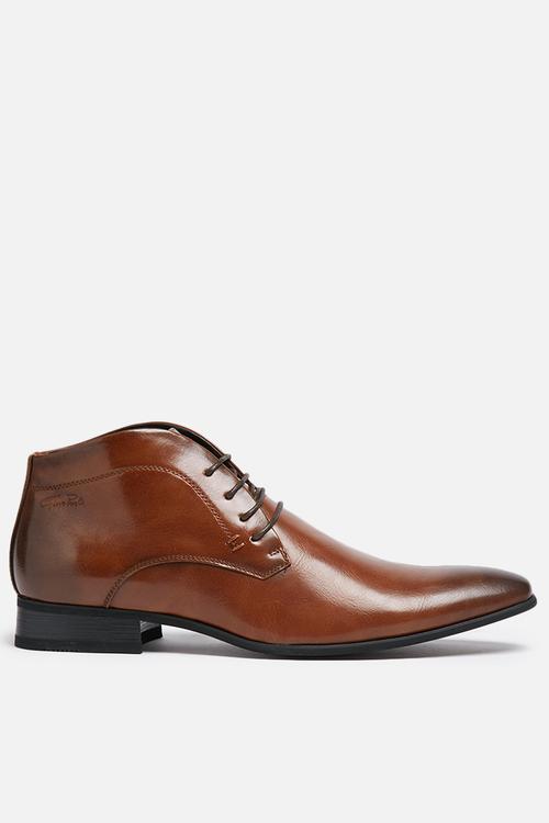 Burnish lace up boot