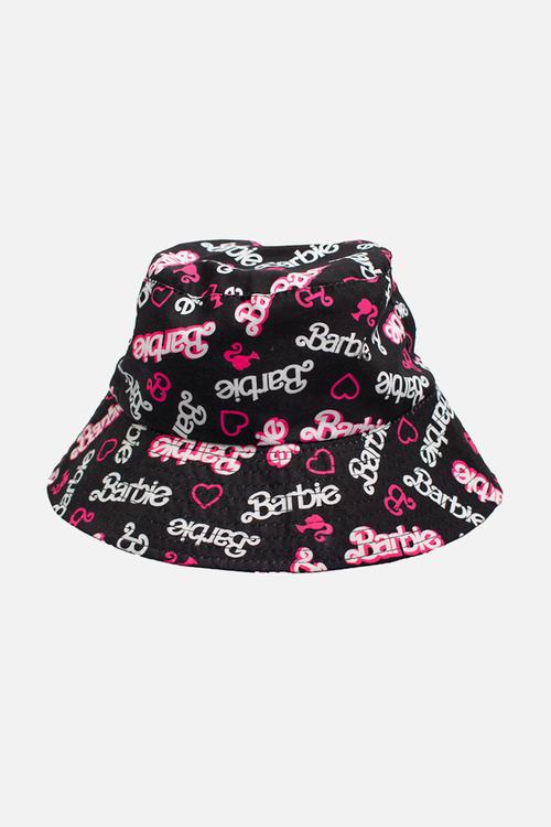 Barbie bucket hat - black