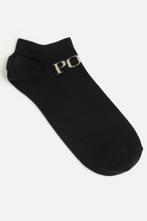 Secret  Lux Cotton/Nylon Sock - Black