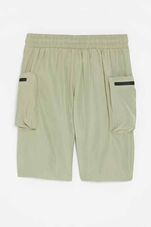 Boys fashion nylon short - sage