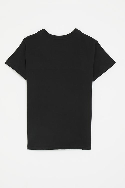 Slogan tee - black/sigma