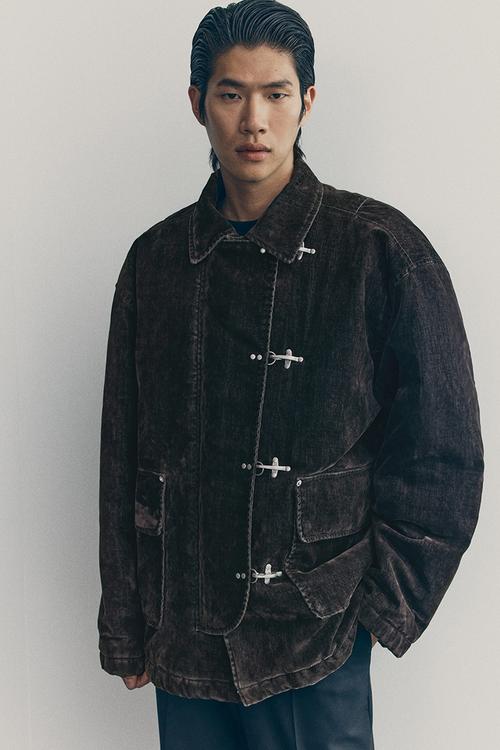 H&M Atelier: Brushed twill workwear jacket - brown
