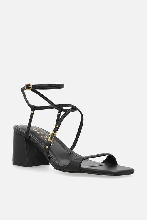 Nappa  ankle-strap - black