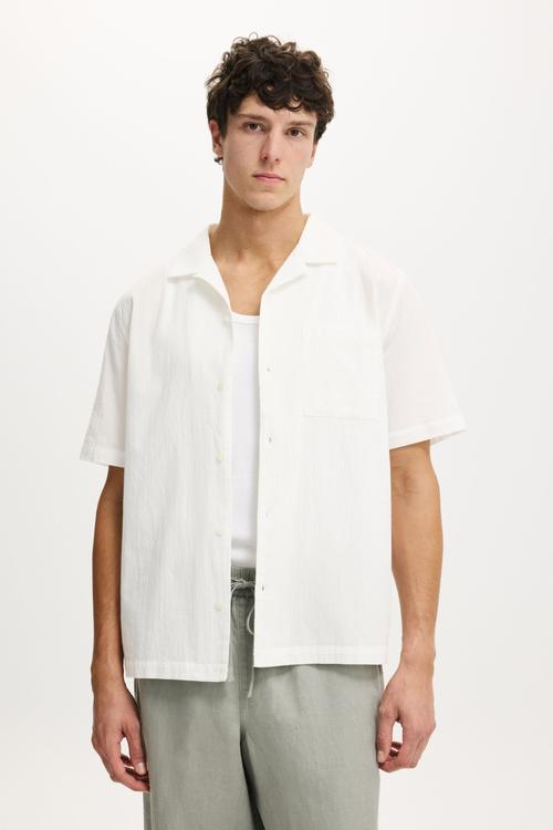 Riviera Short Sleeve Shirt - Summer White