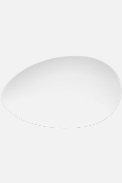 MW Organic Shape Platter 40cm - white