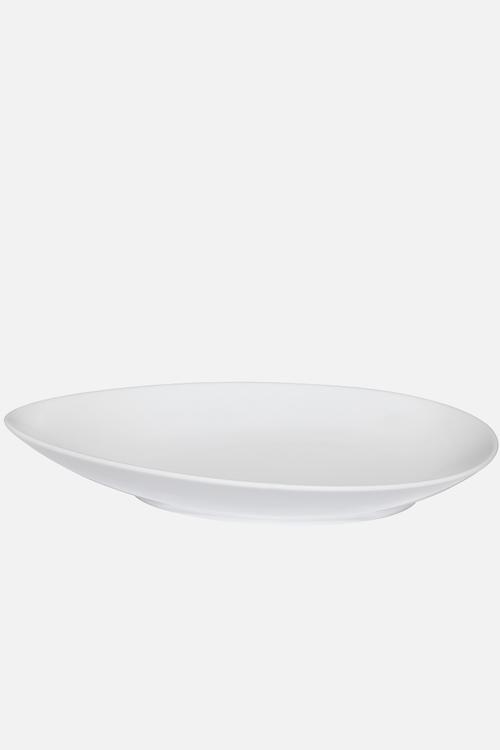 MW Organic Shape Platter 30cm - white