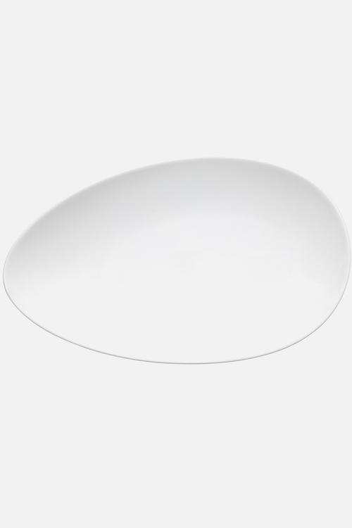 MW Organic Shape Platter 30cm - white