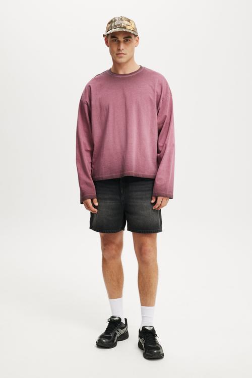 Denim Short Short - Revolve Black